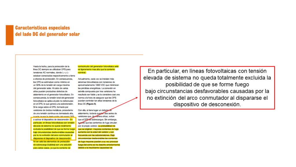 DPS fotovoltaico - catalogo Weidemuller espanhol